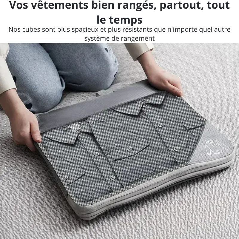 Travexa™ - 5 cubes de compression sans aspiration