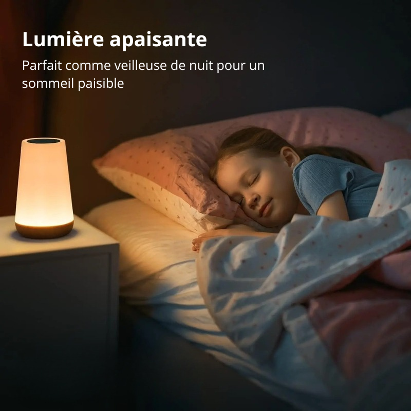 Lampe de chevet Tactile Alixir - 13 couleurs Différentes d'Ambiance