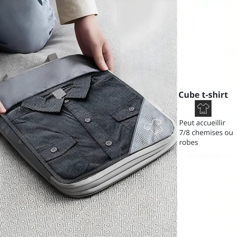 Travexa™ - 5 cubes de compression sans aspiration