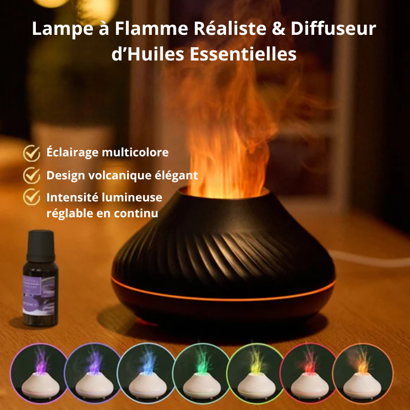 Ambiance nocturne avec diffuseur lumineux