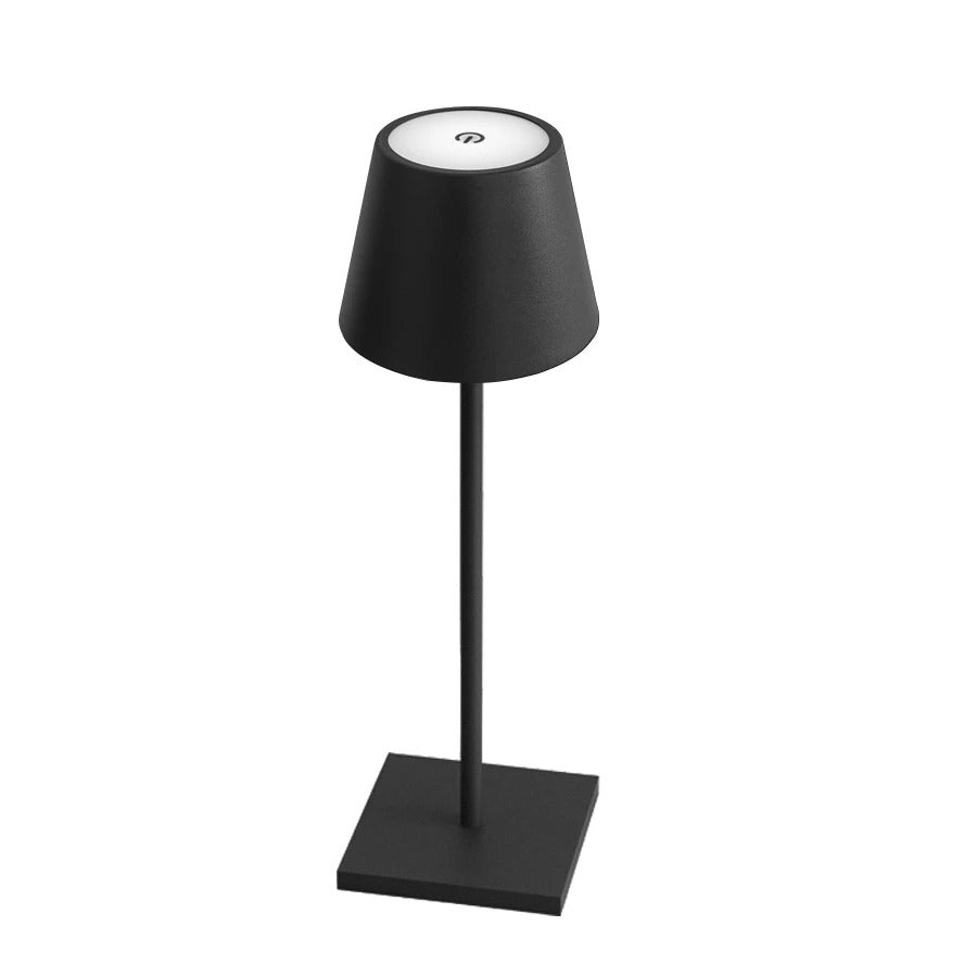 Lampe led rechargeable noire