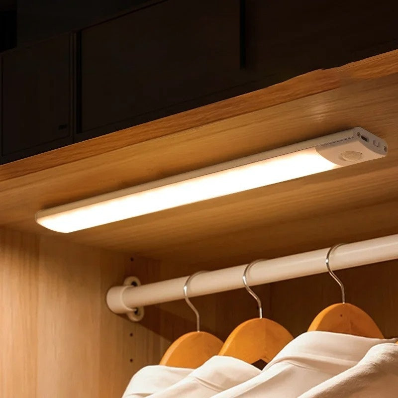 Système magnétique de la lampe LED placard