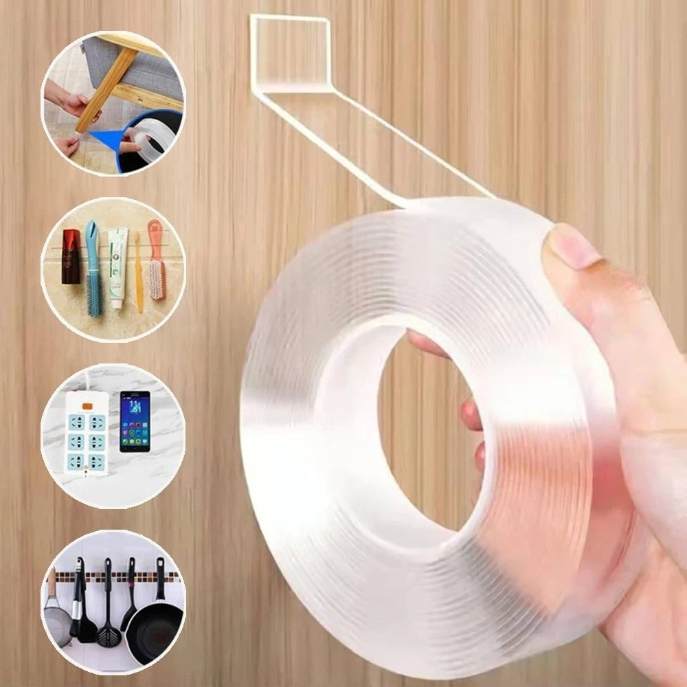 Un ruban adhésif à application multiples peut coller sur toutes les surfaces