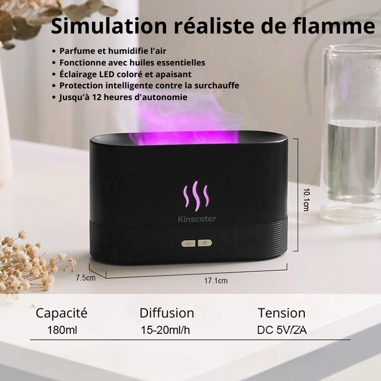 Diffuseur d'arôme PyraLight : Élégance et Bien-être intérieur