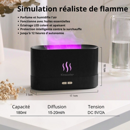 Diffuseur d'arôme PyraLight : Élégance et Bien-être intérieur