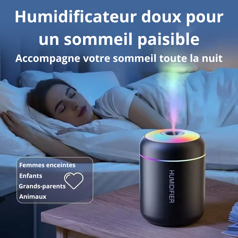 Humidificateur d'air Sérénis 360° - Diffuseur d'aromathérapie