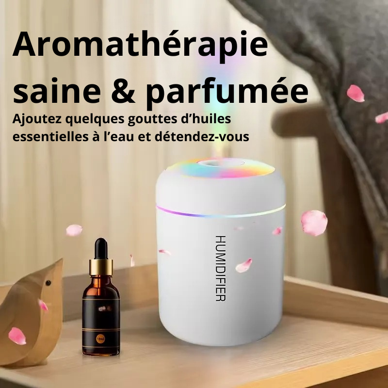 Humidificateur d'air Sérénis 360° - Diffuseur d'aromathérapie