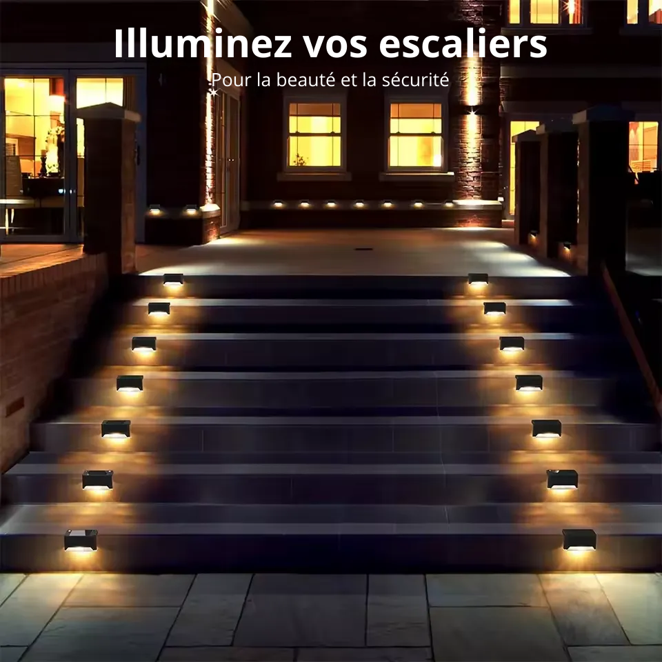 Luméris™ - Lampes solaires auto-adhésives