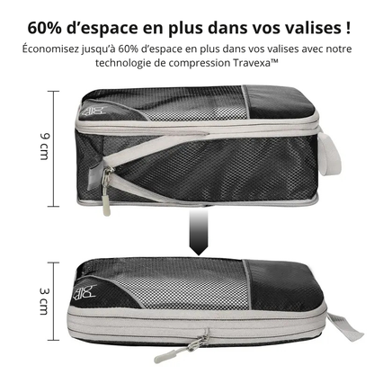 Travexa™ - 5 cubes de compression sans aspiration