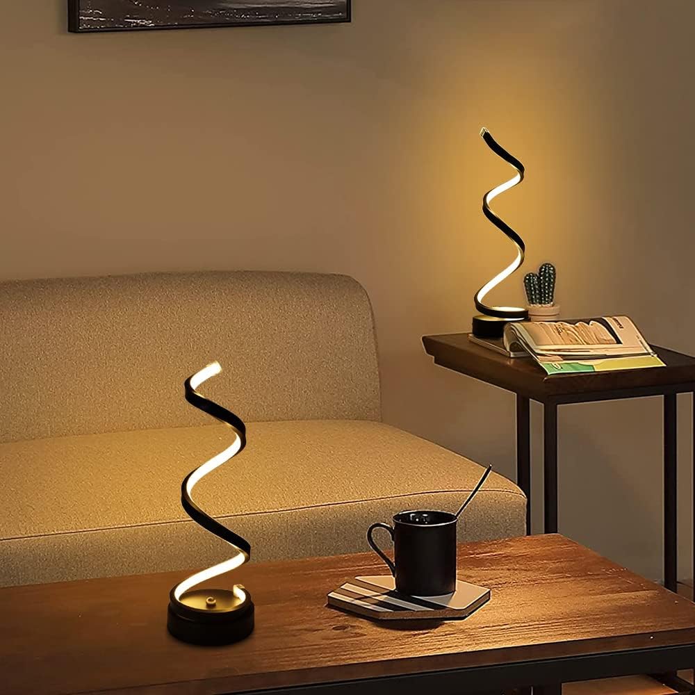 Lampe LED de table Spiralys - Design Moderne & Ambiance Apaisante