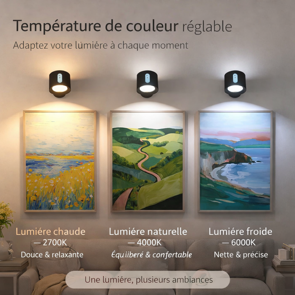 NovaLite™ - Applique Murale LED 360°