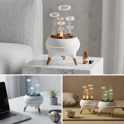 Lumelya™ – Diffuseur Méduse Lumineux - Ambiance Zen
