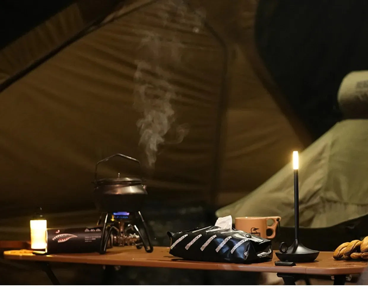 Lampe LED tactile LuminaGløw - Chaleur et Sophistication