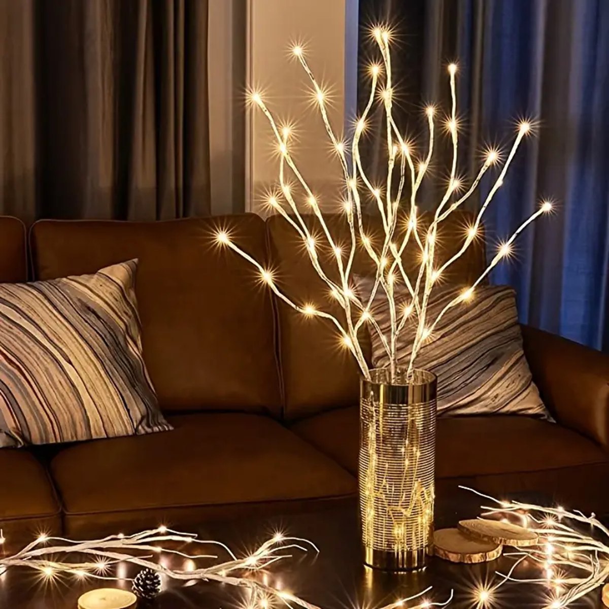 Branches lumineuses LED - Élégance et chaleur pour votre intérieur