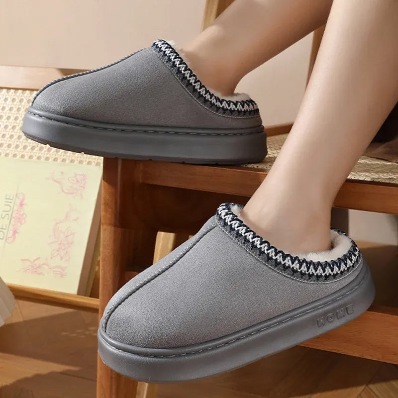 Pantoufles moelleuse ultra confortables