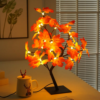 Lampe LED Lumière d’Automne – Ambiance Chaleureuse et Élégante