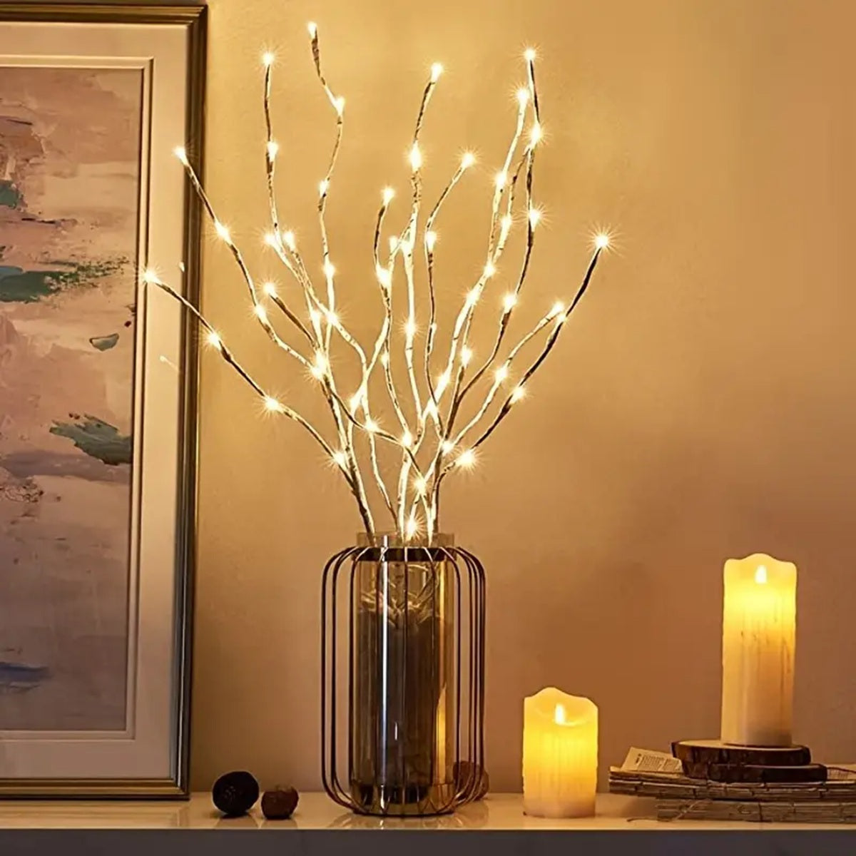 Branches lumineuses LED - Élégance et chaleur pour votre intérieur