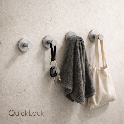 QuickLock™ - Les crochets designs à fixation instantanée