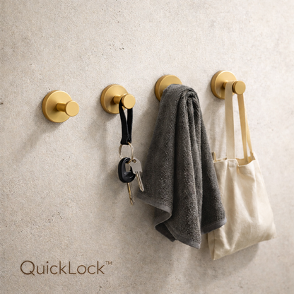 QuickLock™ - Les crochets designs à fixation instantanée