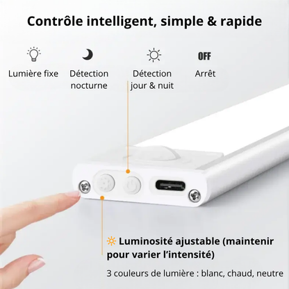 Bouton ON/OFF lampe LED