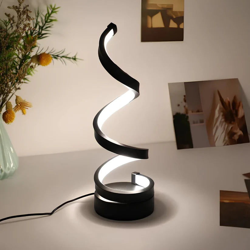 Lampe LED de table Spiralys - Design Moderne & Ambiance Apaisante