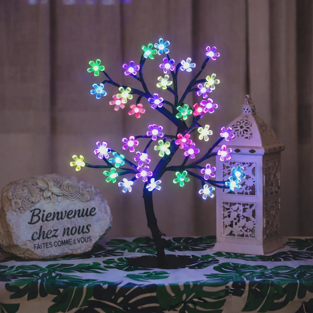 Lampe LED Fleur de Lilas