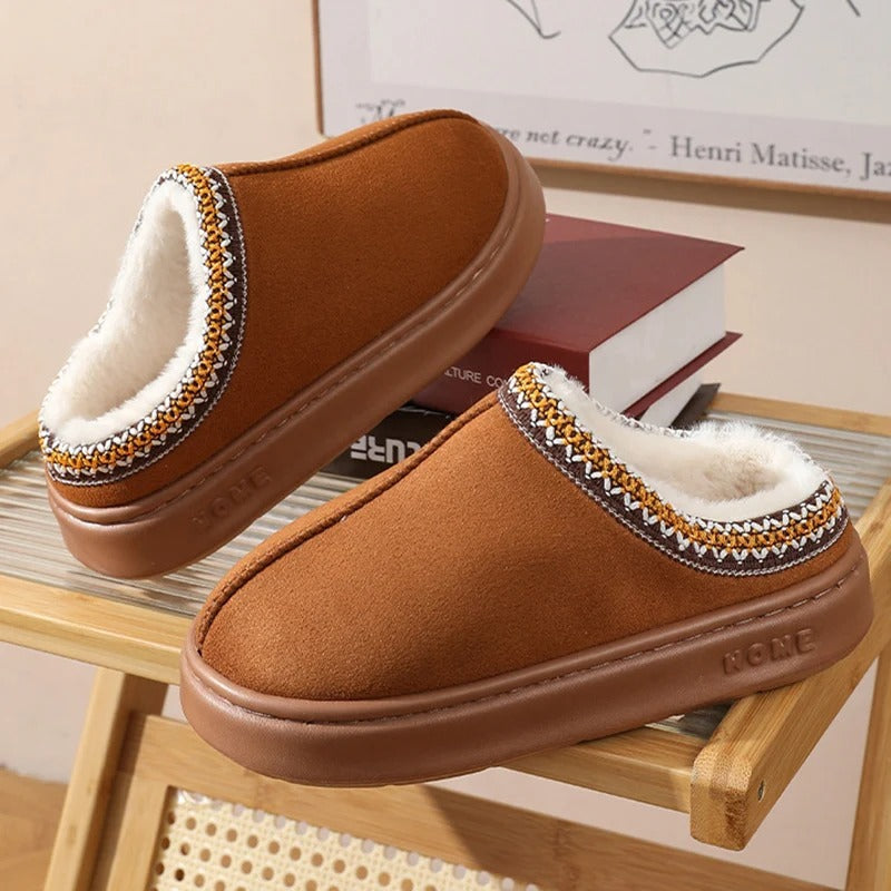 Pantoufles moelleuse ultra confortables