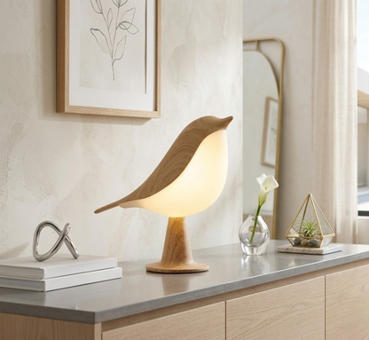 Lampe de chevet tactile - Oiseau de lune