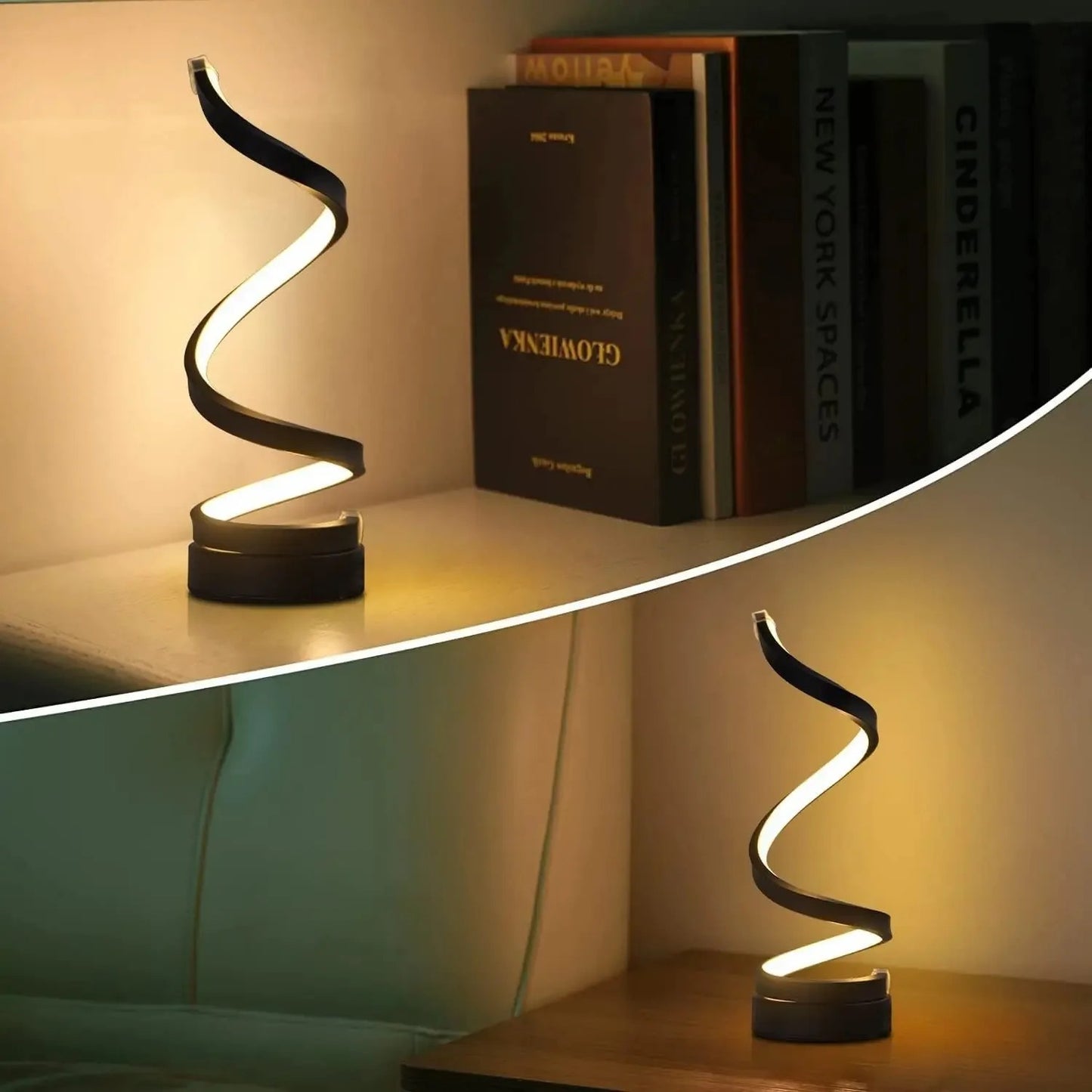 Lampe LED de table Spiralys - Design Moderne & Ambiance Apaisante