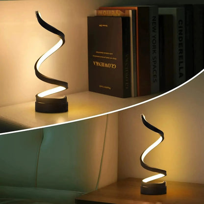 Lampe LED de table Spiralys - Design Moderne & Ambiance Apaisante