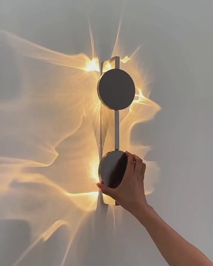 Zéphyr — Sculpture lumineuse murale
