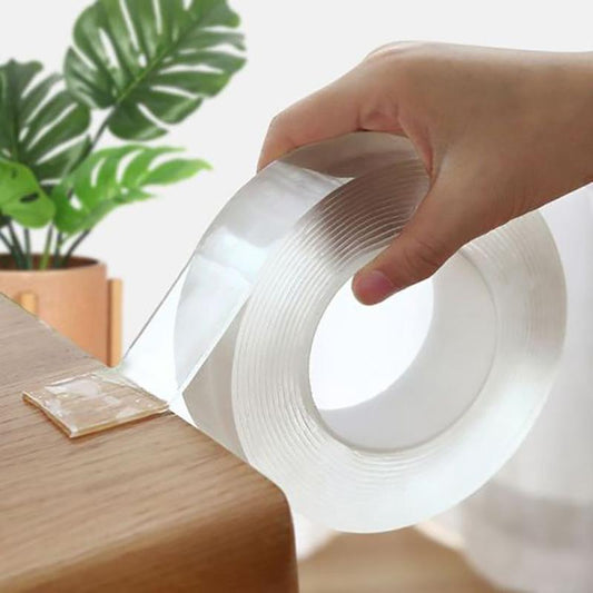 ruban adhésif double face transparent en rouleau